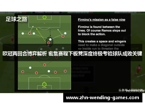 欧冠两回合博弈解析 密集赛程下板凳深度终极考验球队成败关键 欧冠两回合博弈解析 密集赛程下板凳深度终极考验球队成败关键